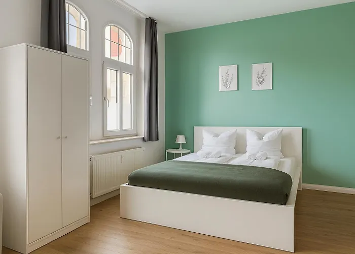 Raha - Charmantes Studio-apartment - Hbf - Privat Parkplatz Apartamento Erfurt